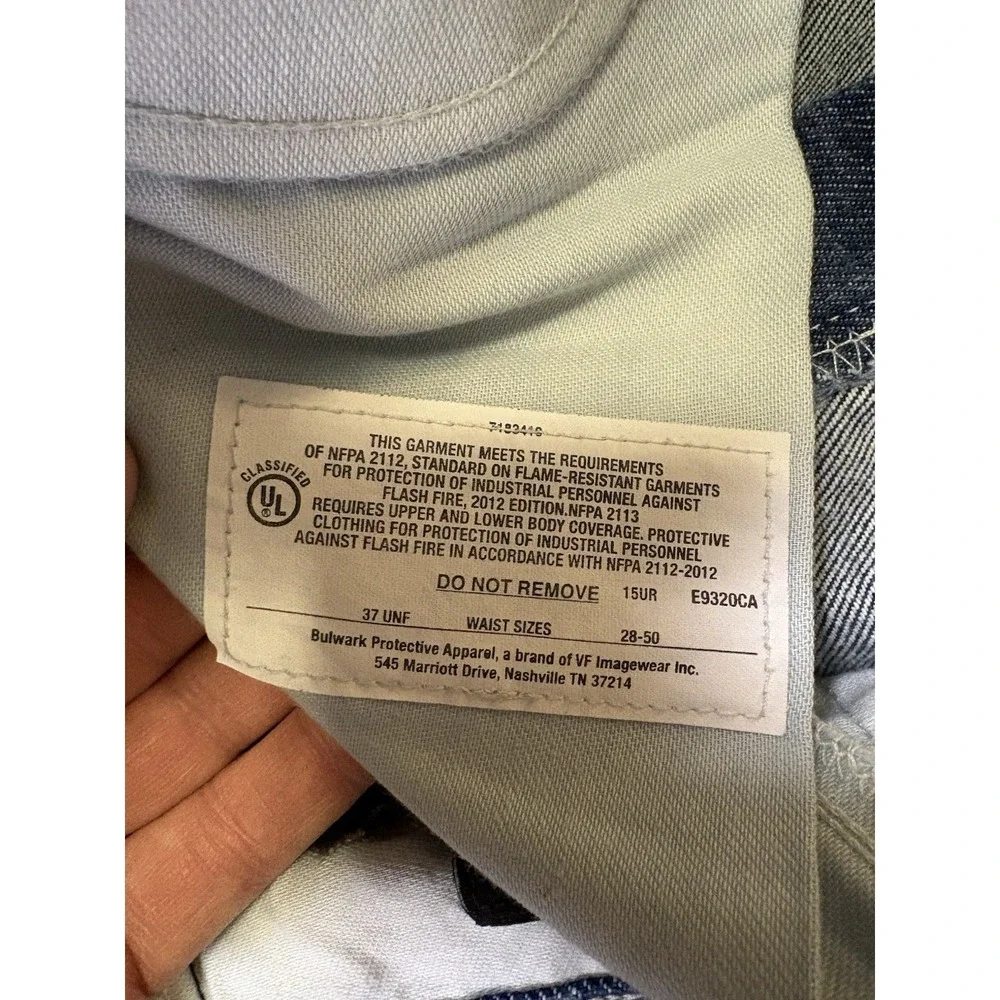 Lot of 2 Bulwark FR Jeans 40x32 NWOT Flame Resistant Denim Work Pants CAT 2